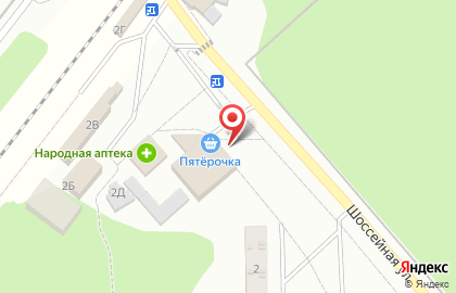 Супермаркет Пятёрочка в Москве на карте