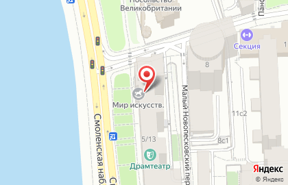 Мир искусств на карте