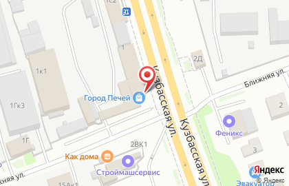 Магазин автоэмалей Новакрас в Канавинском районе на карте
