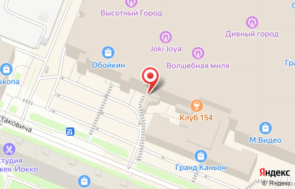 Центр развлечений и торговли Дивный город на карте
