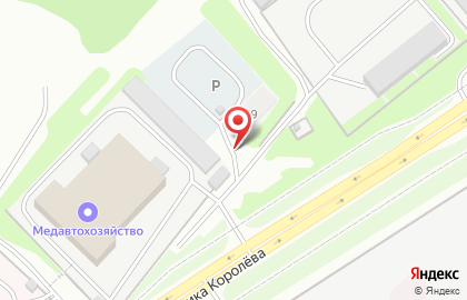 Автостоянка в Петропавловске-Камчатском на карте