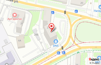 Супермаркет цифровой и бытовой техники DNS на Стахановской улице на карте