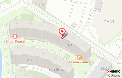 Кафе Фасоль на Приморском проспекте на карте