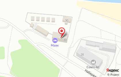 Ведущий ресторан МАЯК на карте