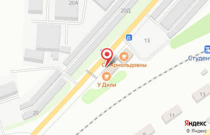 На Студенческой на карте