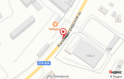 Кафе-бар в Калининграде на карте