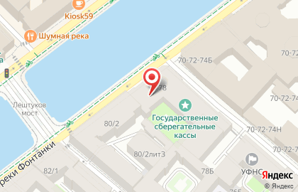 Док Петербург на карте