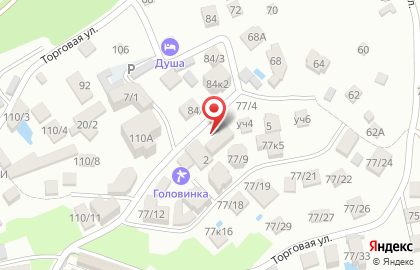 Головинка, пансионат на карте