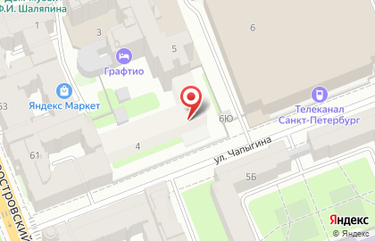 Ресторан в Санкт-Петербурге на карте