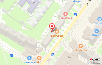 НоготОк в Ярославле на карте