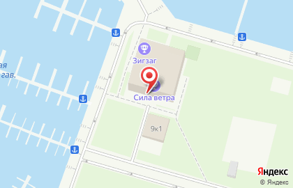 Ресторан высокой кухни Паруса на Крестовском острове на карте