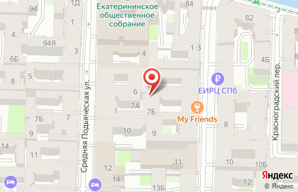 ООО Редуктор на Средней Подьяческой улице на карте