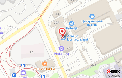 СИТИЛИНК mini в Комсомольском переулке на карте
