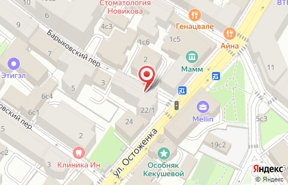 Внешнеэкономическое объединение Алмазювелирэкспорт на карте