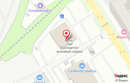 Банк Санкт-Петербург на Кубинской улице на карте
