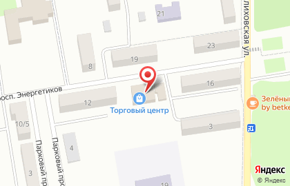 Супермаркет Пятерочка на проспекте Энергетиков на карте
