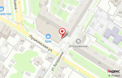 Центр бытового обслуживания Тульский Левша на Пушкинской улице на карте