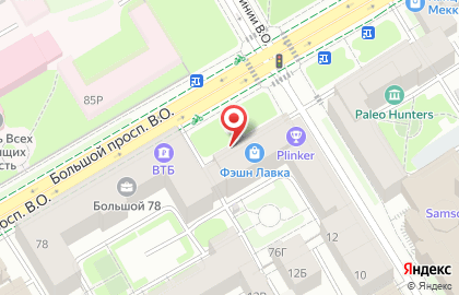 Мониколор в Василеостровском районе на карте