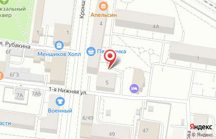 Рекламно-производственная компания в Петродворцовом районе на карте