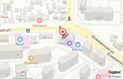 Магазин Петрушка на Кожевенной улице на карте