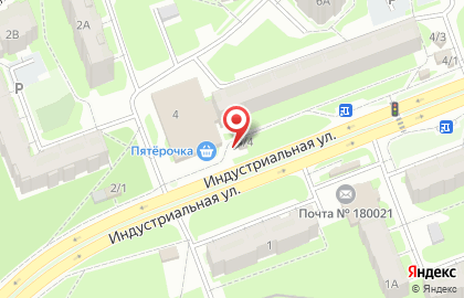 Магазин цветов в Пскове на карте