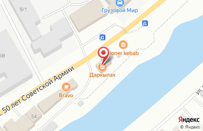 Шинный центр Колесница в Якутске на карте