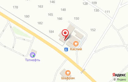 Кафе Каспий в Альметьевске на карте