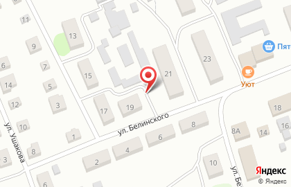 1C на улице Белинского на карте