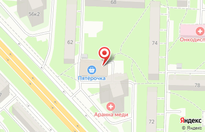 Прима-строй на Краснопутиловской улице на карте