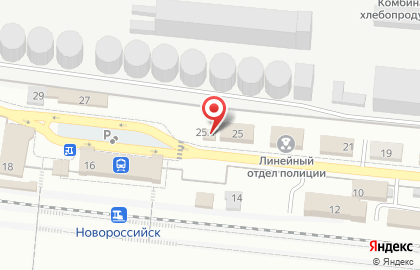 Продуктовый магазин в Краснодаре на карте