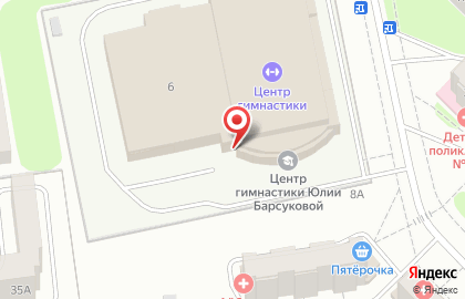Магазин товаров для танцев, художественной гимнастики и фигурного катания Багира на улице Сыртлановой на карте