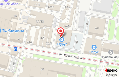 Мир Мебели на улице Коминтерна на карте