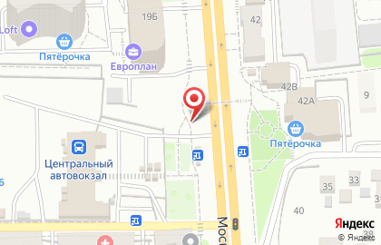 Киоск фастфудной продукции Дёнер кебаб в Коминтерновском районе на карте