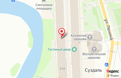 Магазин Суздальская медовуха на улице Ленина на карте