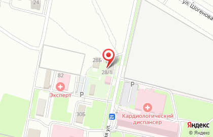 Кафе МЭК на улице Шогенова на карте