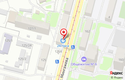 Продовольственный магазин в Советском районе на карте