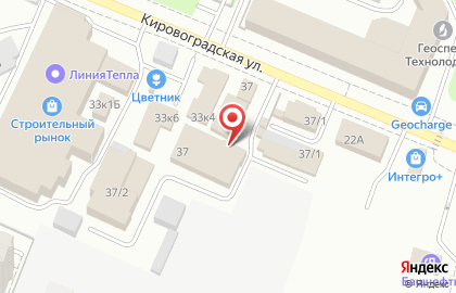 Дорожно-строительная компания Экопан на Кировоградской улице на карте