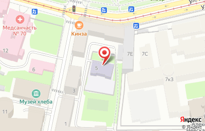Детский сад №14 в Калининском районе на карте