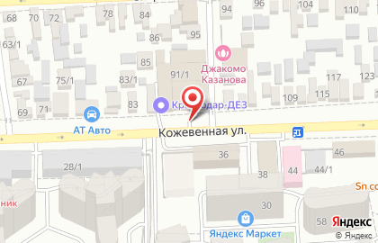 Торговая фирма Egger на Кожевенной улице на карте