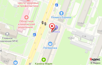 Магазин чая и кофе Чайный домик на Большой Московской улице на карте