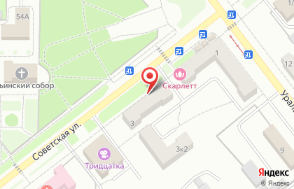 Десяточка в Комсомольске-на-Амуре на карте