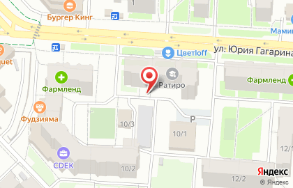 Новосел в Уфе на карте