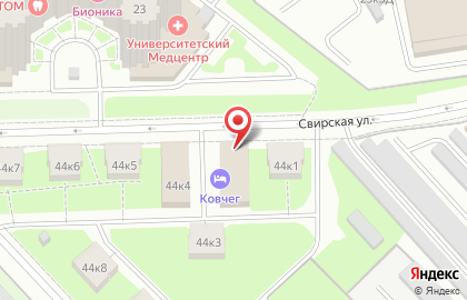 Продуктовый магазин в Санкт-Петербурге на карте