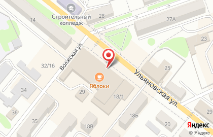 Фирменный салон Tele2 на Ульяновской улице на карте