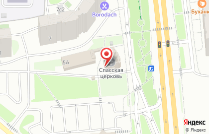 Храм Всемилостивого Спаса в Митино на карте