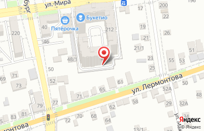 Краевой центр недвижимости ДИНАСТИЯ на улице Мира на карте