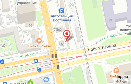 Магазин по продаже колбасных изделий Сибагро в Октябрьском районе на карте