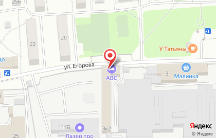 Типография Мета на карте