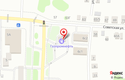 Газпромнефть в Красноярске на карте