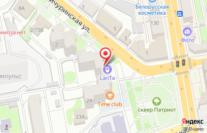 Интернет-провайдер LanTa на Мичуринской улице на карте